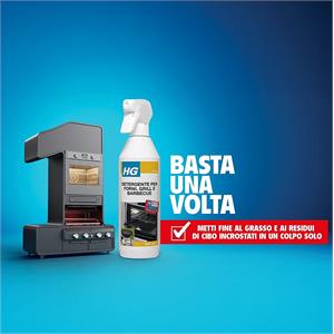 SGRASSATORE E DETERGENTE PER FORNO, GRILL E BARBECUE - 500 ML in Arredamento giardino
