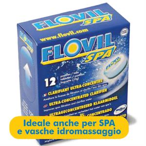 FLOCCULANTE FLOVIL SPA IN PASTIGLIE - PER SPA E VASCHE IDROMASSAGGIO in Arredamento giardino