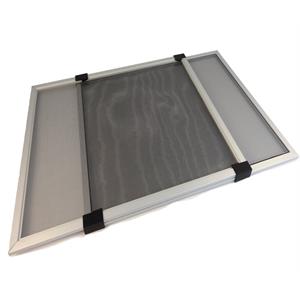 ZANZARIERA ESTENSIBILE PER FINESTRA IRS TELESIO 70x50 CM GRIGIA in Arredamento giardino