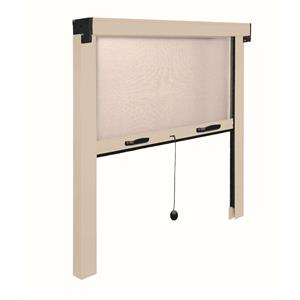 ZANZARIERA AVVOLGIBILE VERTICALE IRS MINIMA 120X160 CM BIANCA in Arredamento giardino