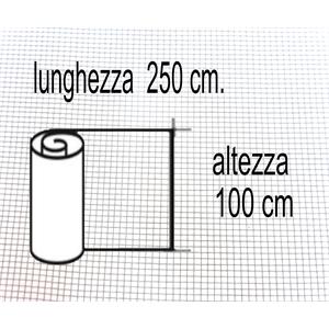 RETE ZANZARIERA IN FIBRA DI VETRO IRS CLARISSA NET 100x250 cm BIANCA in Arredamento giardino