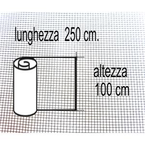 RETE ZANZARIERA IN ALLUMINIO IRS CLARISSA NET 100x250 cm in Arredamento giardino