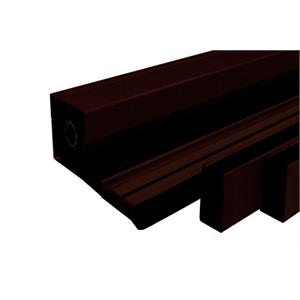 ZANZARIERA AVVOLGIBILE VERTICALE IRS SOTTILE 160X160CM MARRONE in Arredamento giardino