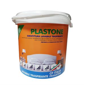 IDROPITTURA TRASPIRANTE LAVABILE - PLASTONE - 5LT in Vernici