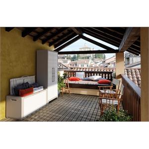 BAULE KETER GULLIVER IN RESINA 118X49X55H CM in Arredamento giardino