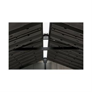 CASETTA DA GIARDINO KETER OAKLAND 757  CM 229X223,5X242H CON PAVIMENTO FINESTRE E LUCERNARIO in Arredamento giardino