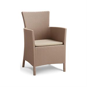 SET TAVOLO E SEDIE DA GIARDINO E BALCONE - CON CUSCINI - IOWA in Arredamento giardino