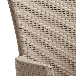 SET TAVOLO E SEDIE DA GIARDINO E BALCONE - CON CUSCINI - IOWA in Arredamento giardino