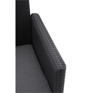 SALOTTO DA GIARDINO - MARIE LOUNGE - KETER - SET TAVOLO E SEDIE 4 POSTI in Arredamento giardino