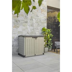 ARMADIO PORTA ATTREZZI DA GIARDINO KETER STORE IT OUT ARC BEIGE in Arredamento giardino
