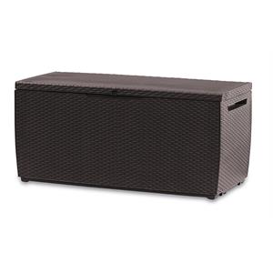 BAULE BAULE PORTA ATTREZZI DA GIARDINO KETER CAPRI MARRONE in Arredamento giardino