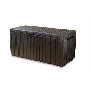 BAULE BAULE PORTA ATTREZZI DA GIARDINO KETER SPRINGWOOD MARRONE in Arredamento giardino