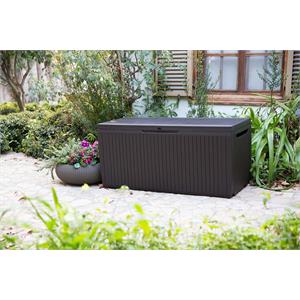 BAULE BAULE PORTA ATTREZZI DA GIARDINO KETER SPRINGWOOD MARRONE in Arredamento giardino