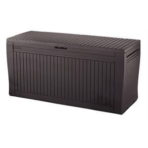 BAULE BAULE PORTA ATTREZZI DA GIARDINO KETER COMFY MARRONE in Arredamento giardino