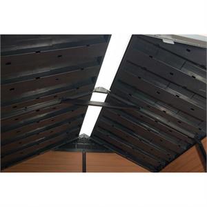 CASETTA DA GIARDINO KETER NEWTON 7511 2 PORTE PAVIMENTO FINESTRE CM 228X250X252H in Arredamento giardino