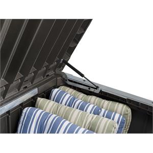 BAULE PORTA ATTREZZI KETER ROCKWOOD MARRONE in Arredamento giardino