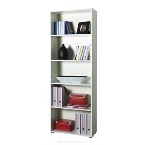 MOBILE LIBRERIA A PARETE 5 VANI 197X70X30 BIANCO in Arredamento