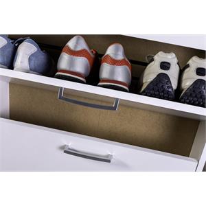 SCARPIERA SALVASPAZIO BIANCA 5 RIBALTE 164X65X15 in Arredamento