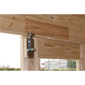 CASETTA DA GIARDINO IN LEGNO - AGNESE - 200X300CM in Arredamento giardino