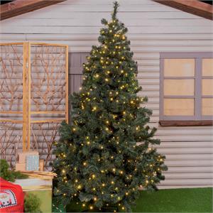 LUCI LED PER ALBERI DI NATALE ESTERNO INTERNO 360 miniLED BIANCO CALDO 25,7MT in Natale