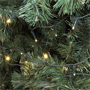 LUCI LED PER ALBERI DI NATALE ESTERNO INTERNO 360 miniLED BIANCO CALDO 25,7MT in Natale