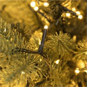 LUCI LED PER ALBERI DI NATALE ESTERNO INTERNO 360 miniLED BIANCO CALDO 25,7MT in Natale