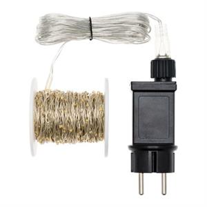 CATENA LUMINOSA 20M 400 MICRO-LED - LUCE FREDDA - CON BOBINA in Natale