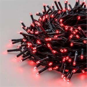 LUCI LED PER ALBERI DI NATALE ESTERNO INTERNO 360 miniLED ROSSO 25,7MT in Natale