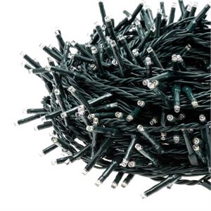 LUCI LED PER ALBERI DI NATALE ESTERNO INTERNO 180 miniLED BIANCO FREDDO E BLU 13,1MT in Natale