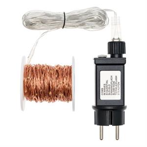 LUCI ALBERO DI NATALE - CATENA LUMINOSA 22,5 MT- 300 LED CON BOBINA in Natale