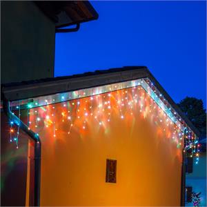 TENDA LUMINOSA LED ICE LIGHT CRAZY RGB 600XH60 CM - 180 LED in Natale