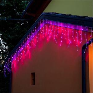 TENDA LUMINOSA LED ICE LIGHT CRAZY RGB 600XH60 CM - 180 LED in Natale