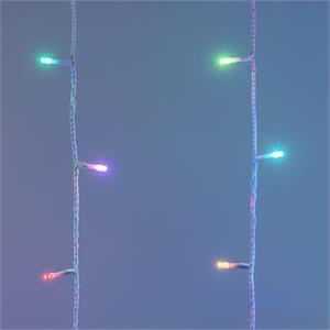 TENDA LUMINOSA LED ICE LIGHT CRAZY RGB 600XH60 CM - 180 LED in Natale