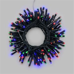 LUCI DI NATALE A BATTERIA PER ESTERNO INTERNO 180 LED MULTICOLOR 12MT in Natale