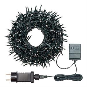 LUCI LED PER ALBERI DI NATALE ESTERNO INTERNO 360 miniLED ROSA 25,7MT in Natale