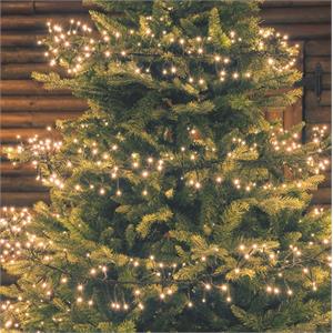 LUCI LED PER ALBERI DI NATALE ESTERNO INTERNO 1100 miniLED TRADITIONAL 11,5MT in Natale