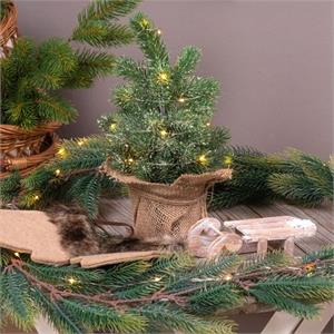 LUCI DI NATALE A BATTERIA CR2032 - CATENA LUMINOSA 4 MT BIANCO CALDO in Natale