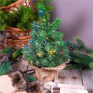 LUCI DI NATALE A BATTERIA CR2032 - CATENA LUMINOSA 4 MT MULTICOLORE in Natale