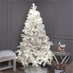 LUCI ALBERO DI NATALE - CATENA LUMINOSA 22,5 MT- 300 LED BIANCO FREDDO CON BOBINA in Natale