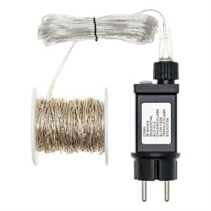 LUCI ALBERO DI NATALE - CATENA LUMINOSA 22,5 MT- 300 LED BIANCO FREDDO CON BOBINA in Natale