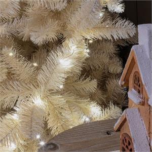 LUCI ALBERO DI NATALE - CATENA LUMINOSA 22,5 MT- 300 LED BIANCO FREDDO CON BOBINA in Natale