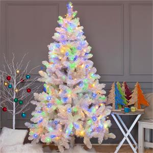 LUCI ALBERO DI NATALE - CATENA LUMINOSA 22,5 MT- 300 LED MULTICOLORE CON BOBINA in Natale