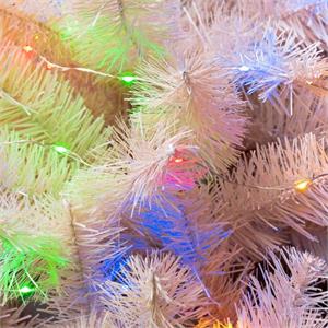 LUCI ALBERO DI NATALE - CATENA LUMINOSA 22,5 MT- 300 LED MULTICOLORE CON BOBINA in Natale