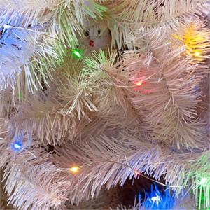 LUCI ALBERO DI NATALE - CATENA LUMINOSA 22,5 MT- 300 LED MULTICOLORE CON BOBINA in Natale