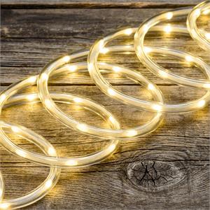 TUBO LUMINOSO LED BIANCO CALDO 10 MT PNM 200 LED in Natale