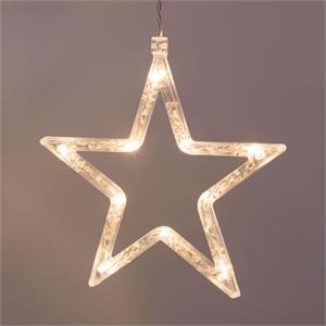 TENDA LUMINOSA - STELLE ICE LIGHT 150 LED - 4 MT - LUCE BIANCA CALDA E FREDDA in Natale