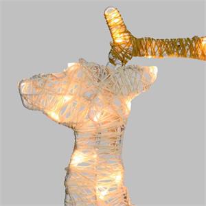 RENNA NATALIZIA LUMINOSA 2D 70CM - 83 LED - MOD. S SERIE LHC in Natale