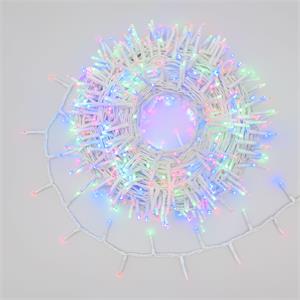 LUCI LED PER ALBERI DI NATALE ESTERNO INTERNO 1000 LED MULTICOLOR 30,5MT in Natale