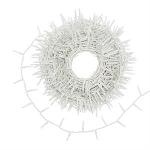 LUCI LED PER ALBERI DI NATALE ESTERNO INTERNO 1000 LED BIANCO ICE 30,5MT in Natale