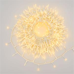 LUCI LED PER ALBERI DI NATALE ESTERNO INTERNO 1000 LED BIANCO CALDO 30,5MT in Natale
